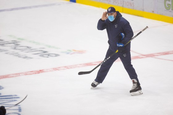 Mike Deal / Free Press filesWhile he doesn't come without his own bias, Dubois' father, Eric, an assistant coach with the Manitoba Moose, hoped to set the record straight.