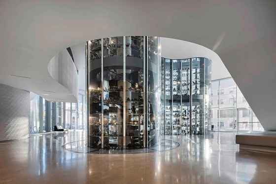 The Visible Vault at the WAG's Inuit art centre Qaumajuq. The name is an Inuktitut word meaning “it is bright, it is lit.” (Lindsay Reid photo)
