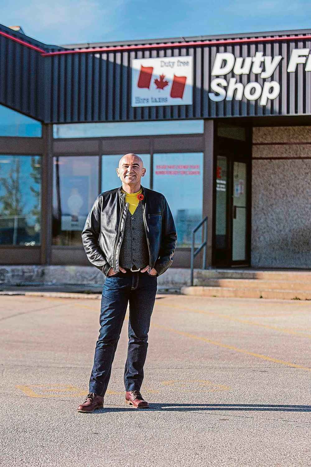 MIKAELA MACKENZIE / WINNIPEG FREE PRESS
The Pembina-Emerson border crossing is open to Canadians for the first time since March 2020.