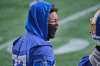 Playing in below-zero temperatures has become old hat for Brandon Alexander, who grew up in Florida. (Mike Deal / Winnipeg Free Press)