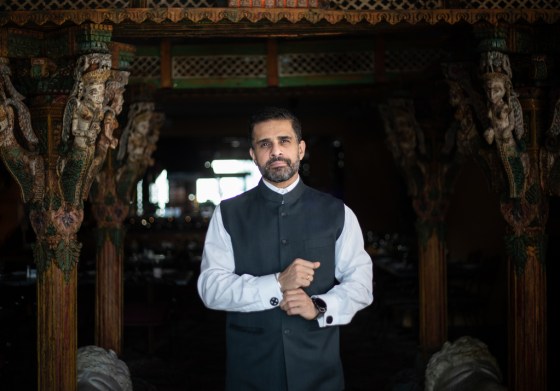 Sachit Mehra, owner of East India Co. says he wants to be respectful of people's opinions. (Jessica Lee / Winnipeg Free Press)