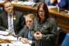 Premier Heather Stefanson says she looks forward to getting back to Brandon ‘very soon,’ after missing the Royal Manitoba Winter Fair. (Mike Deal / Winnipeg Free Press)
