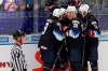 USA players celebrate a goal during the 2020 IIHF World Junior Ice Hockey Championships Group B match between Germany and USA in Ostrava, Czech Republic, Friday, Dec. 27, 2019. (Petr Sznapka/CTK via AP)
