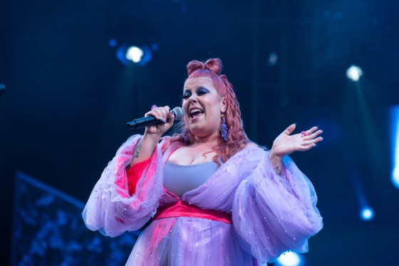 Begonia (the stage name for Alexa Dirks) was named pop artist of the year and won recording of the year for The Fear Tour (Live), her concert album recorded at the West End Cultural Centre. (Alex Lupul / Winnipeg Free Press files)