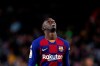 FILE - In this Nov. 9, 2019 file photo, Barcelona's Ousmane Dembele reacts during Spanish La Liga soccer match between Barcelona and Celta at the Camp Nou stadium in Barcelona. More than 17,000 fans were at the Camp Nou when Ousmane Dembele was officially introduced by Barcelona in 2017. The expectations were high at the time. Two and a half seasons later, though, Barcelona fans are still waiting for Dembele to meet all those expectations that came along with his signing. (AP Photo/Joan Monfort, File)