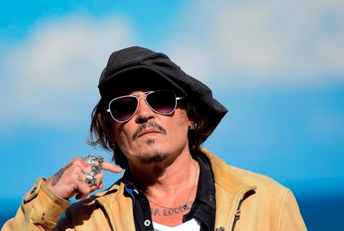 FILE - In this file photo dated Sunday, Sept. 20, 2020, US actor and film producer Johnny Deep during the photocall for his film 