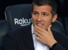 FILE - In this Saturday, Sept. 14, 2019 file photo, Valencia's head coach Albert Celades looks on prior to the Spanish La Liga soccer match between FC Barcelona and Valencia CF at the Camp Nou stadium in Barcelona, Spain. Celades faced an uphill battle when he took over Valencia in September. The Spanish club had just hired him to replace his extremely popular predecessor. But three months later Celades has the team back into the Champions League’s knockout rounds for the first time in seven seasons. (AP Photo/Joan Monfort, File)