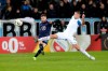Malmo's Lasse Nielsen, left and Dynamo Kyiv's Artem Besedin vie for the ball, during the Europa League group B soccer match between Malmo FF and Dynamo Kyiv at Malmo Stadium, in Malmo, Sweden, Thursday, Nov. 28, 2019. (Andreas Hillergren/TT News Agency via AP)