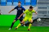 Slovakia's Norbert Gyomber, left, and Lukas Masopust of the Czech Republic, vie for the ball, during the UEFA Nations League soccer match between Slovakia and the Czech Republic in Bratislava, Slovakia, Friday, Sept. 4, 2020. (Jaroslav Novak/TASR via AP)