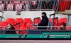 From left, former soccer players Paul Scholes, Roy Keane and Ryan Giggs watch from the stands during the 2020 Trophy final at Wembley Stadium, London, Saturday March 13, 2021. Manchester United’s famed “Class of ’92” are now title-winners again — as co-owners of Salford City. With Paul Scholes and Ryan Giggs watching on Wembley and Gary Neville provided television punditry, Salford beat Portsmouth in a penalty shootout to clinch the EFL Trophy on Saturday. (John Walton/PA via AP)