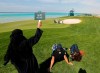 A Saudi woman wearing Islamic 