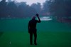 Gary Player tips his cap hitting a ceremonial first ball before the first round of the Masters golf tournament Thursday, Nov. 12, 2020, in Augusta, Ga. (AP Photo/Chris Carlson)