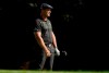 Bryson DeChambeau watches his shot on the 10th fairway during the first round of the Masters golf tournament Thursday, Nov. 12, 2020, in Augusta, Ga. (AP Photo/Charlie Riedel)