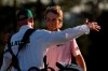 Will Zalatoris hugs his caddie Ryan Goble on the 18th hole during the final round of the Masters golf tournament on Sunday, April 11, 2021, in Augusta, Ga. (AP Photo/David J. Phillip)