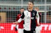 Juventus' Cristiano Ronaldo celebrate after scores with penalty against AC Milan during an Italian Cup soccer match between AC Milan and Juventus at the San Siro stadium, in Milan, Italy, Thursday, Feb. 13, 2020. (AP Photo/Antonio Calanni)