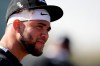 Chicago White Sox third baseman Yoan Moncada looks on during baseball spring training Monday, Feb. 17, 2020, in Phoenix. (AP Photo/Gregory Bull)