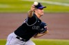 Colorado Rockies starting pitcher Ryan Castellani throws against the Arizona Diamondbacks during the first inning of a baseball game Monday, Aug. 24, 2020, in Phoenix. (AP Photo/Matt York)