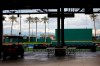 A closed Goodyear Ballpark, spring training home of the Cleveland Indians and Cincinnati Reds baseball teams, is empty Thursday, March 12, 2020, in Goodyear, Ariz. Major League Baseball has suspended the rest of its spring training game schedule because if the coronavirus outbreak. MLB is also delaying the start of its regular season by at least two weeks. (AP Photo/Ross D. Franklin)