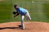 Seattle Mariners pitcher Roenis Elias throws to a Chicago White Sox batter during the fourth inning of a spring training baseball game Friday, March 5, 2021, in Phoenix. (AP Photo/Ross D. Franklin)