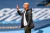 Manchester City's head coach Pep Guardiola gestures during the English Premier League soccer match between Manchester City and Newcastle at the Ethiad Stadium in Manchester, England, Wednesday, July 8, 2020. (Oli Scarff/Pool via AP)