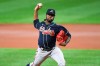 Atlanta Braves starting pitcher Touki Toussaint delivers during the first inning of a baseball game against the Baltimore Orioles, Monday, Sept. 14, 2020, in Baltimore. (AP Photo/Terrance Williams)