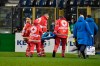 Napoli's Victor Osimhen is carried away on a stretcher during a Serie A soccer match between Atalanta and Napoli, in Bergamo's Atleti Azzurri d'Italia stadium, Italy, Sunday, Feb. 21, 2021. (Gianluca Checchi/LaPresse via AP)