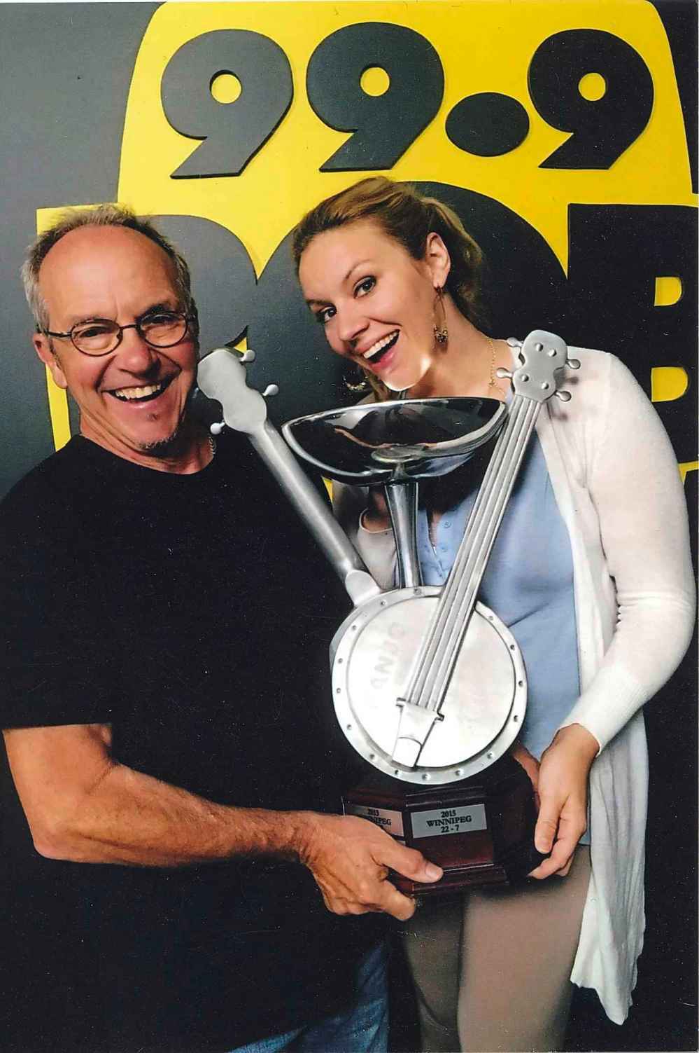Beau with Heather Prosak in 2015. (Supplied)