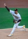 San Diego Padres starting pitcher Joe Musgrove delivers during the first inning of the team's baseball game against the Arizona Diamondbacks on Saturday, April 3, 2021, in San Diego. (AP Photo/Denis Poroy)