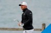 Daniel Berger follows his shot from the seventh tee of the Pebble Beach Golf Links during the final round of the AT&T Pebble Beach Pro-Am golf tournament Sunday, Feb. 14, 2021, in Pebble Beach, Calif. (AP Photo/Eric Risberg)