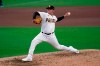 San Diego Padres relief pitcher Adrian Morejon works against a St. Louis Cardinals batter during the fourth inning of Game 3 of a National League wild-card baseball series Friday, Oct. 2, 2020, in San Diego. (AP Photo/Gregory Bull)