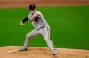 San Francisco Giants starting pitcher Logan Webb works against a San Diego Padres batter during the second inning of a baseball game Friday, April 30, 2021, in San Diego. (AP Photo/Gregory Bull)