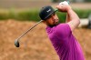 Tony Finau hits from the second tee during the third round of The American Express golf tournament on the Pete Dye Stadium Course at PGA West Saturday, Jan. 23, 2021, in La Quinta, Calif. (AP Photo/Marcio Jose Sanchez)