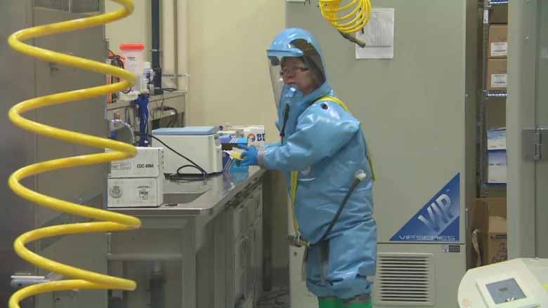 CBC
Xiangguo Qiu was escorted out of the National Microbiology Lab in Winnipeg in July 2019 along with her husband, Keding Cheng, months after the Public Health Agency of Canada reported a 'policy breach' at the lab to the RCMP. The two virologists were fired in January 2021. The RCMP is still investigating, and the reasons behind the firing remain a mystery to the public. (CBC)