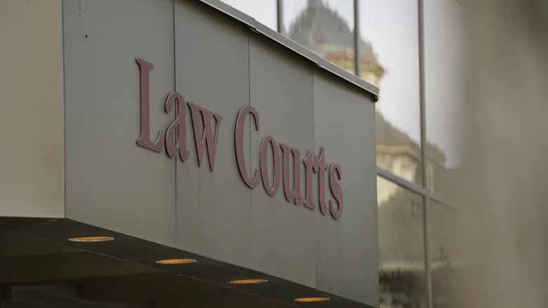 Shaun Anobis was found not guilty Tuesday of two charges of assaulting a police officers and one charge of resisting arrest. (Trevor Brine / CBC)