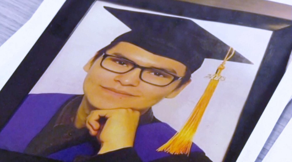 Stewart Kevin Andrews, 22, was shot and killed by a Winnipeg police officer in April 2020. His family has filed a lawsuit against the Winnipeg Police Service, alleging negligence on the part of the officers involved in the incident. (CTV pool camera)