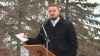 Tobias Tissen, minister at the Church of God Restoration near Sarto Man. has been arrested, his church confirms. Tissen was wanted on an outstanding warrant for violating public health orders. (Marouane Refak/Radio-Canada)