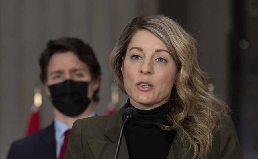 CP
Foreign Affairs Minister Mélanie Joly (Adrian Wyld / The Canadian Press files)