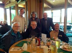 Supplied
A get-together with some the CJOB staff in Sept. 2019 at Selkirk Golf Club. Back row: Brian Barkley, Maureen Murphy, Peter Grant; front row: Ron Hill, Bob Holiday, Donn Kirton.