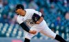 Colorado Rockies starting pitcher Antonio Senzatela works agaimst the Arizona Diamondbacks during the first inning of a baseball game Wednesday, April 7, 2021, in Denver. (AP Photo/David Zalubowski)