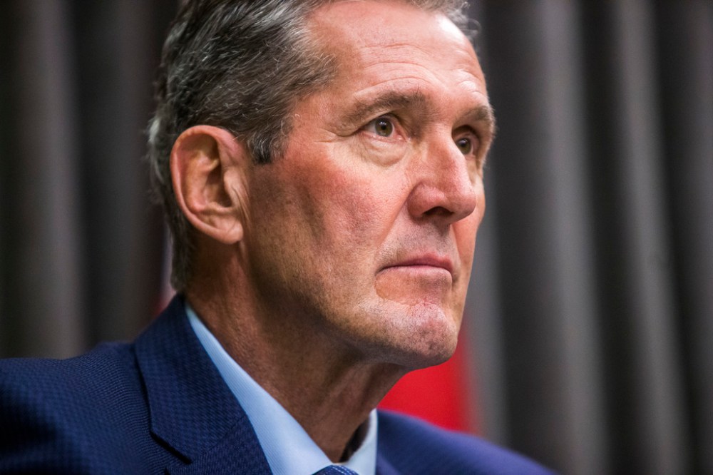 MIKAELA MACKENZIE / WINNIPEG FREE PRESS
Manitoba Premier Brian Pallister speaks: 