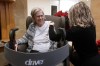 CP
Margaret Watson, 94, a resident at Oakview Place Long Term Care Residence, is all smiles after getting her COVID-19 vaccine. (John Woods / The Canadian Press)