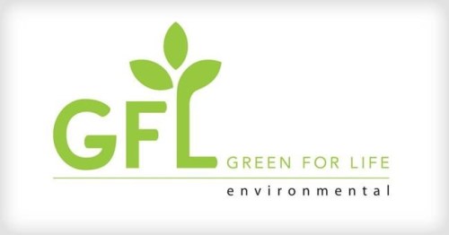 The logo for GFL Environmental Inc. is shown in a handout. GFL Environmental Inc. is moving ahead with an initial public offering after plans to take the company public were cancelled late last year. THE CANADIAN PRESS/HO