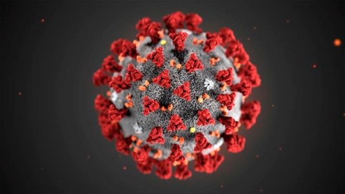 In this illustration provided by the Centers for Disease Control and Prevention (CDC) in January 2020 shows the 2019 Novel Coronavirus (2019-nCoV). This virus was identified as the cause of an outbreak of respiratory illness first detected in Wuhan, China. The new coronavirus outbreak is affecting Canadians' March break travel plans. THE CANADIAN PRESS/AP-CDC via AP, File