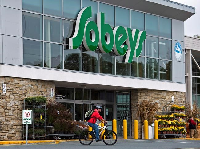 Sobeys grocery stores are taking further steps to prevent the spread of COVID-19 among customers and staff. A Sobeys grocery store is seen in Halifax on Thursday, Sept. 11, 2014. THE CANADIAN PRESS/Andrew Vaughan
