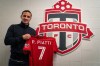 Argentine winger Pablo Piatti, Toronto FC's new designated player, holds up his jersey at the team's training facility on Friday, Feb.7, 2020. New designated player Pablo Piatti could make his Toronto FC debut on Wednesday in a pre-season game against the Chicago Fire. TFC medical staff have been careful not to rush the Argentine winger, who is coming off knee surgery. THE CANADIAN PRESS/HO - Shane Wright, Toronto FC MANDATORY CREDIT