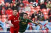 Toronto FC midfielder Jay Chapman (14) and Portland Timbers midfielder Cristhian Paredes (22) chase down a ball during second half MLS soccer action at BMO field in Toronto, Saturday, April 27, 2019. Midfielder Jay Chapman is among familiar faces with Canada in camp in California. But a new adventure looms for the 26-year-old with Inter Miami CF after five seasons playing in his hometown with Toronto FC. THE CANADIAN PRESS/Cole Burston