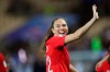 Canada's Lindsay Agnew salutes supporters at the end of the Women's World Cup Group E soccer match between Canada and New Zealand in Grenoble, France, Saturday, June 15, 2019. Canadian international Lindsay Agnew has joined Australia's Sydney FC for the remainder of the W-League season. THE CANADIAN PRESS/AP, Francisco Seco