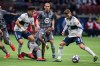 Vancouver Whitecaps' Jon Erice (6) plays the ball as teammate Fredy Montero (12) and Minnesota United's Ike Opara (3) look on during second half MLS soccer action in Vancouver on Saturday, March 2, 2019. The Vancouver Whitecaps have parted ways with former captain Jon Erice. The Spanish midfielder arrived in Vancouver last January from Spanish club Albacete Balompie. He had two assists in 21 starts. THE CANADIAN PRESS/Ben Nelms