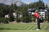 Richard T. Lee, of Canada, plays the ball during the third round of the Omega European Masters Golf Tournament in Crans-Montana, Switzerland, Saturday, Sept. 3, 2016. Toronto's Richard T. Lee is the third Canadian to qualify for this year's British Open, one of golf's most prestigious events. Lee qualified after shooting a 1-over 71 on Sunday to finish in fifth place at the SMBC Singapore Open. The 29-year old finished at 12-under 272 at Serapong Golf Course. THE CANADIAN PRESS/AP-Keystone, Jean-Christophe Bott