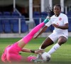 Canada's Deanne Rose (0) has her shot blocked by Jamaica goalie Sydney Schneider, left, during a CONCACAF women's Olympic qualifying soccer match Saturday, Feb. 1, 2020, in Edinburg, Texas. History and the numbers are on Canada's side Tuesday when it faces Mexico to decide first place in Group B at the CONCACAF Women's Olympic Qualifying Championship. THE CANADIAN PRESS/AP, Delcia Lopez